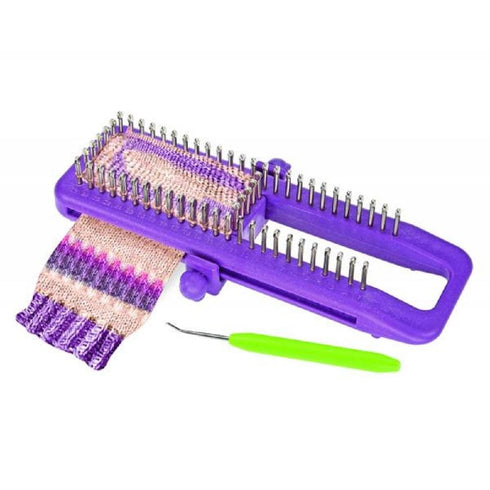 AussieSuperStore Haberdashery Supplies Plastic Loom Sock Knitting Set Plastic Loom Sock Knitting Set | Crotchet Yarn & Wool tool Supplies Part Number 020317 020317